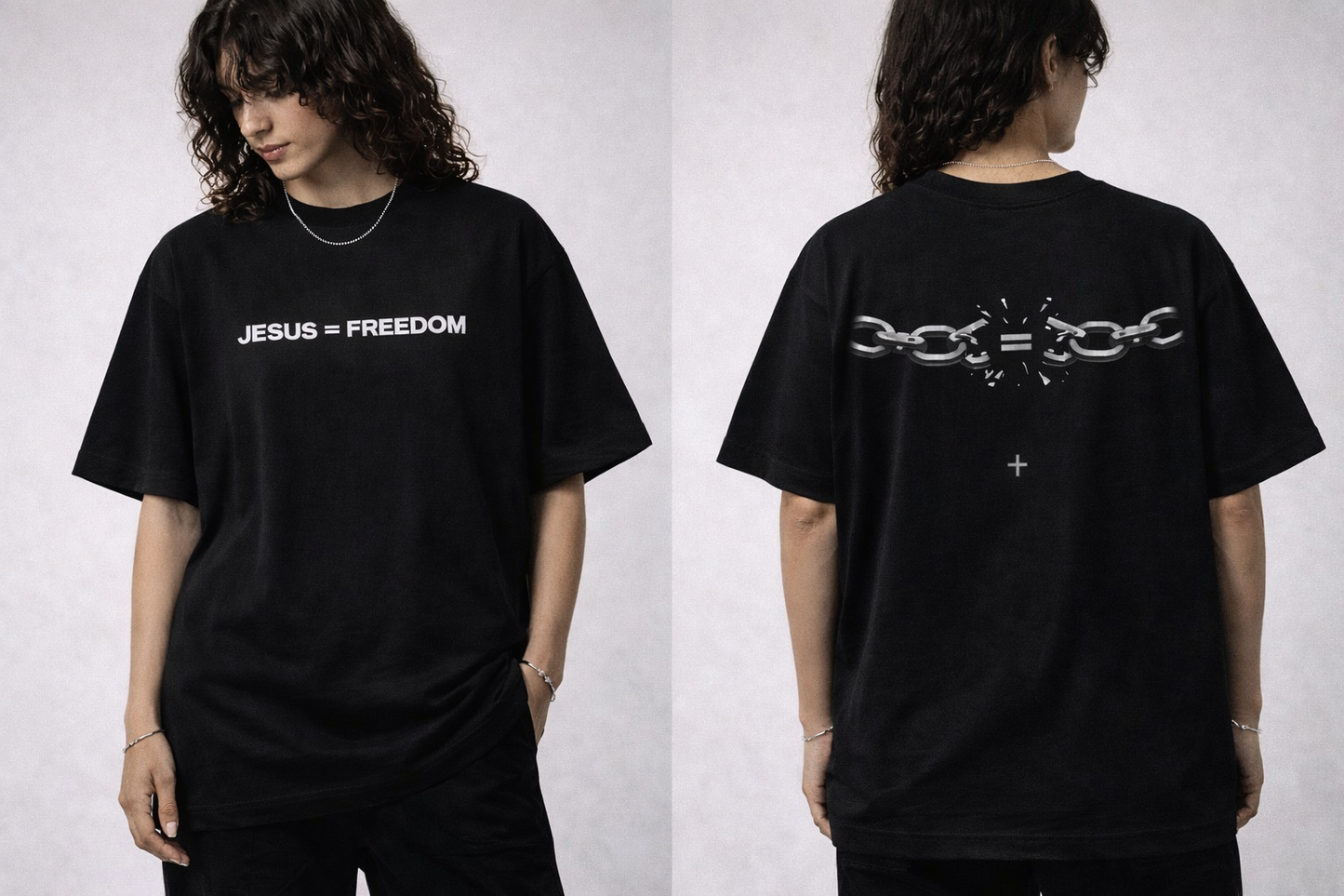 LTGD Jesus is Freedom Tee — White