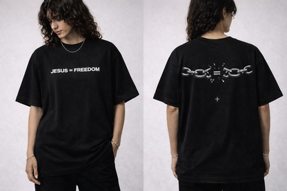 LTGD Jesus is Freedom Tee — White