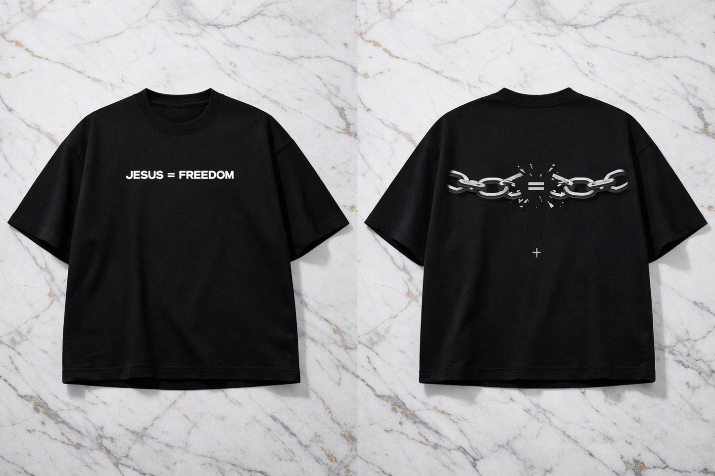 LTGD Jesus is Freedom Tee — White