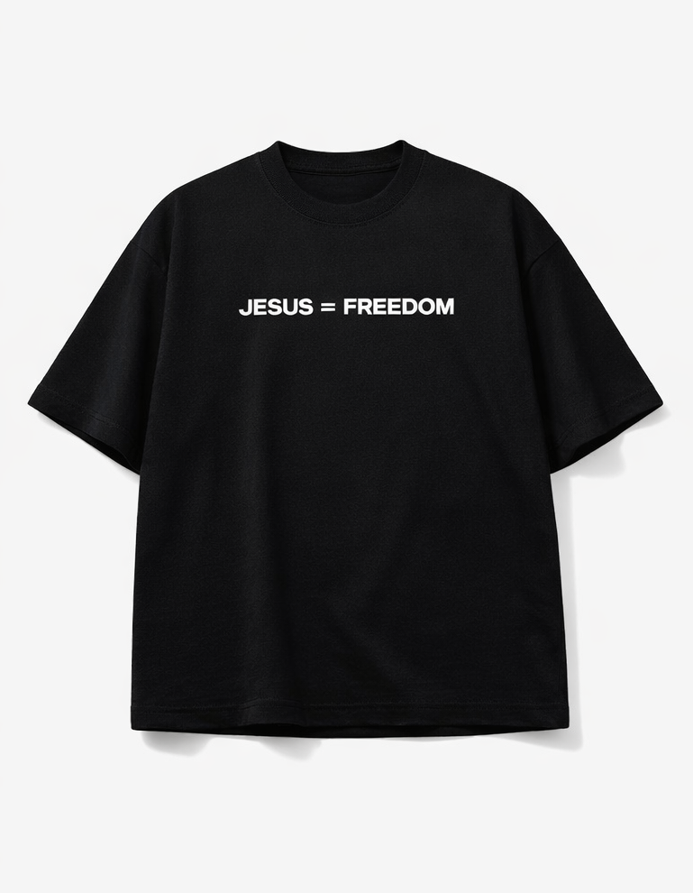 LTGD Jesus is Freedom Tee — White