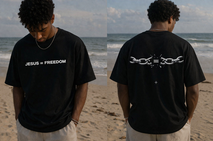 LTGD Jesus is Freedom Tee — White
